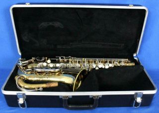 Vintage Armstrong 3000 Alto Saxophone Sax Woodwind Instrument W/ Case