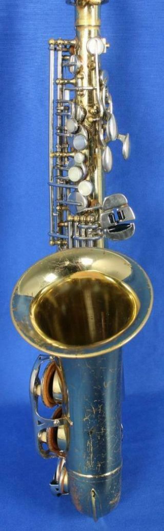 Vintage Armstrong 3000 Alto Saxophone Sax Woodwind Instrument w/ Case 6