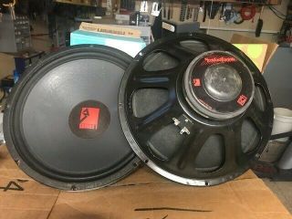 Vintage Rockford Fosgate Series 1 Subwoofers 15 inch 8oh (circa 92 - 93) SPPR 158 2