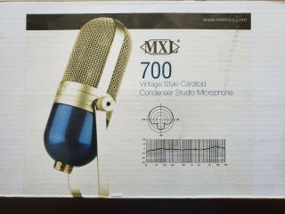 Mxl 700 Condenser Microphone In Vintage Style Body