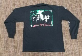 Vtg 90 ' s Alice In Chains Long Sleeve Shirt Nirvana Pearl Jam Nine inch nails Lrg 2