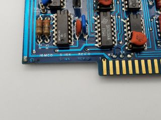 ICOM Computer Memory Board BUS S16K 16k 16 MCD 1970s VTG Altair 8800 8800B ? 4