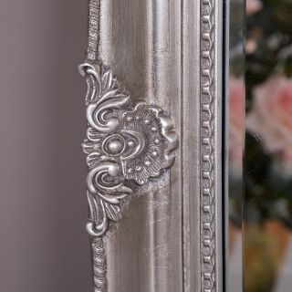 Silver Tall Wall Mirror Shabby Vintage Chic French Large Full Length 150 x 50 cm 3