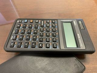 Vintage HP 32S II RPN Scientific Hewlett Packard Calculator w/Case. 6