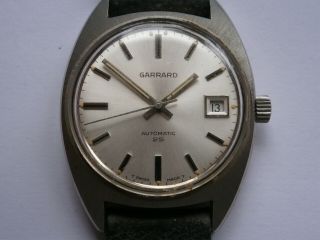 Vintage gents wristwatch GIRRARD automatic watch spares ETA 2783 swiss 2