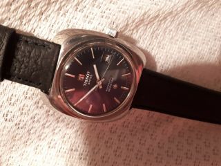 MEN/S VINTAGE TISSOT SEASTAR WATCH.  CAL : 2481 (OMEGA 1481).  AUTOMATIC. 2