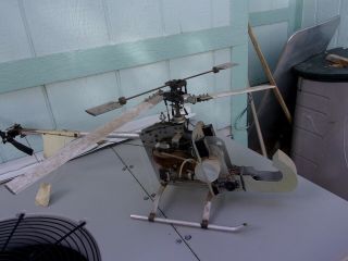 Vintage R/c Helicopter Or Restore