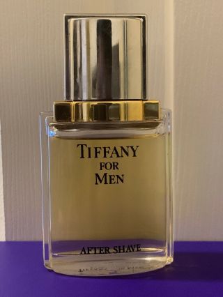 Tiffany For Men After Shave Splash Tiffany & Co 1.  7 Oz 50ml Vintage 90 - 95 Full