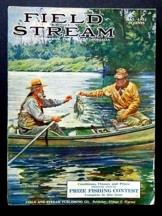 Field And Stream - May 1922 / Vintage 1920 