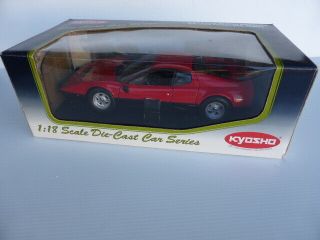 Ferrari Bb512 Kyosho 1:18 Die Cast Model Red (no.  08171r),  Rare