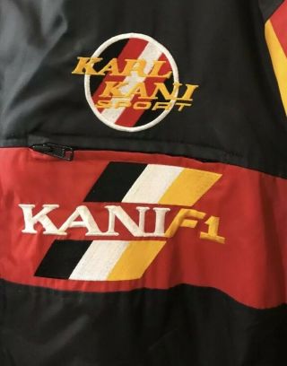 RARE KARL KANI NAS OUTERWEAR F1 Special Edition KKJ23 Formula 1 Series Jacket 6