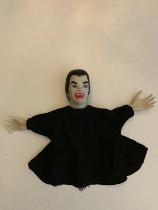 Vintage Rare ‘80 Remco Dracula Monster At Home Puppet Nm Universal Monsters