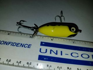 Heddon Tiny Torpedo Rare YSL Yellow Snake Line 4