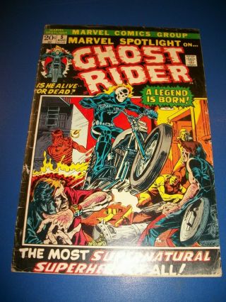 Marvel Spotlight 5 Bronze Age 1st Ghost Rider Rare Key Wow