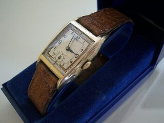 Vintage Rolled Gold Art Deco Style Watch 30s 40s In Order.