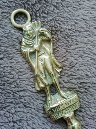 Corkscrew - Vintage Brass - " Devil 