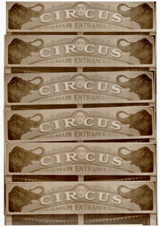 Us Scott 4905b,  Six (6) Mint/nh " Vintage Circus Posters " Imperf Sheets Of 16