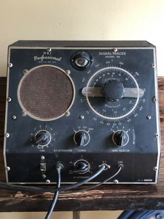 Vintage Nri Professional Signal Tracer Model 33
