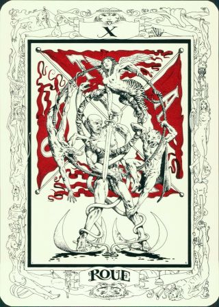 Tarot De Gruyeres - Rare Surrealist Art Tarot From 1993 By José Roosevelt