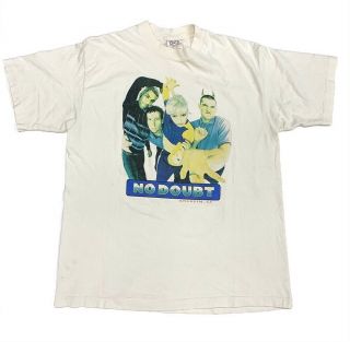 Rare Vintage 1996 No Doubt Band T - Shirt 90s Size Xl Gwen Stafani