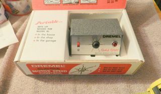 Vintage Dremel Solid State Motor Speed Control 219 Box Model
