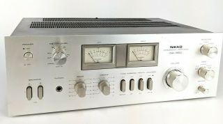 Nikko Na - 850 Integrated Stereo Amplifier Vintage - And