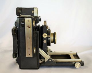 Vintage Century Graphic Graflex Camera 103mm F4.  5 Lens 6