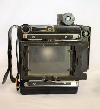 Vintage Century Graphic Graflex Camera 103mm F4.  5 Lens 7