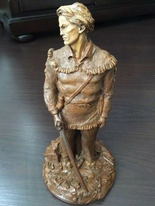 Rare Tom Clark West Virginia Mountaineer Figurine / Statue / Gnome 1983