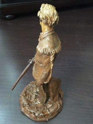 Rare Tom Clark West Virginia Mountaineer Figurine / Statue / Gnome 1983 4