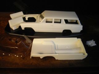 Amt Bandit Resin 66 Chevy Nova Sw Station Wagon Body And Parts 1966 Chevrolet