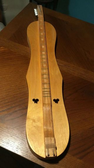 Vintage Handmade 4 String Mountain Dulcimer,  36 Inches Long