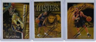 1997 - 98 TOPPS FINEST BASKETBALL BRONZE SILVER GOLD 1 - 326 COMPLETE SET RARE 3