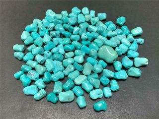 125 Antique Chinese Turquoise Beads