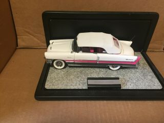 FRANKLIN COLLECTOR EDITION 1955 PACKARD CARIBBEAN CONVERTIBLE WITH CASE 3