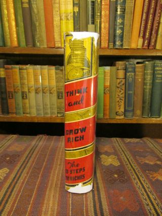 1939 Napoleon HIll THINK AND GROW RICH Book in Rare Dust Jacket Wealth Creation 11