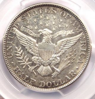 1908 - O Barber Half Dollar 50C - PCGS AU Details - Rare Date - Certified Coin 4