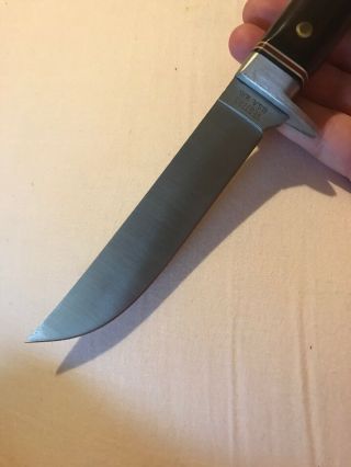 Vintage Western W36 Fixed Blade Knife USA W/ Sheath W - 36 3