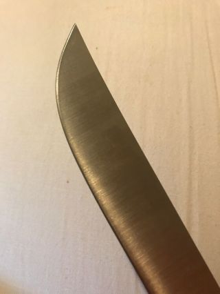 Vintage Western W36 Fixed Blade Knife USA W/ Sheath W - 36 4