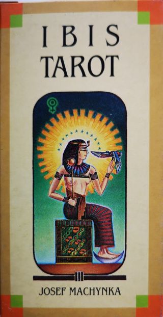 Ibis Tarot By Josef Machynka First Edition 1991 Oop Rare Collectable Vintage