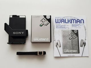 Extremely Rare Sony Walkman Personal Cassette Player Wm - 2