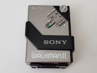 EXTREMELY RARE SONY WALKMAN PERSONAL CASSETTE PLAYER WM - 2 3