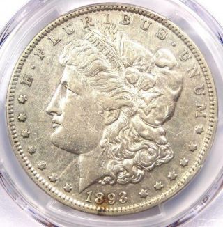 1893 Morgan Silver Dollar $1 - Pcgs Xf40 (ef40) - Rare Date - Certified Coin