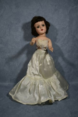 Vintage Mary Hoyer Marked Doll 14 " Hard Plastic 1940 