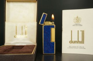 Dunhill Rollagas Lighter - Orings Vintage W/box 792