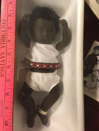 AA Vintage Black Sasha 11” Doll England w/ Box 509 2