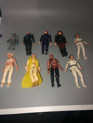 Vintage Mego Buck Rogers Complete Set Of Action Figures From 1979