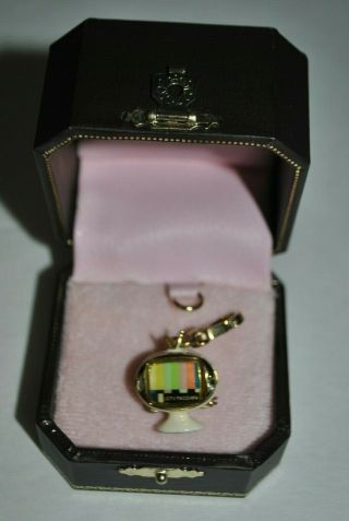 Juicy Couture Vintage Tv Television Charm