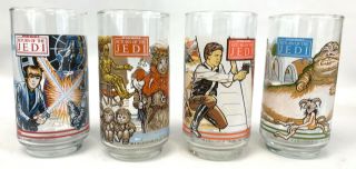 VINTAGE STAR WARS BURGER KING GLASSES - COMPLETE SET OF 12 - 1977 - 1980 - 1983 4