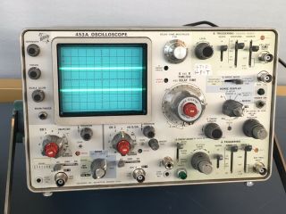 Vintage Tektronix 453a Oscilloscope W/